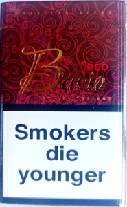 ORIGINAL!!! Сигареты " Bacio Red " Картон ("Басио красный ") duty free. Цена за блок (10 пачек)