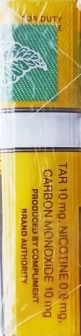 Сигареты "Compliment" yellow (duty free) (Комплимент желтый). Цена за блок (10 пачек) 0