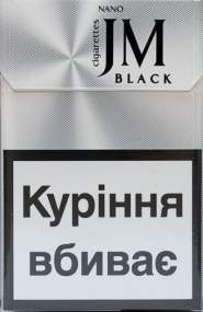 JM black nano slims (Джей Эм черный нано слимс) (акциз МРЦ 66.00 грн)