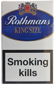 Сигареты "Rothmans King Size" Blue Картон (Ротманс Кинг Сайз синий). (Duty Free) Цена за блок (10 пачек)