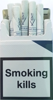 KENT TURBO Blue 8 (Кент ТУРБО восьмерка) (duty free) Цена за блок (10 пачек) 0