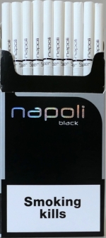 " Napoli black " Super Slims (Наполи черный супер слимс) 0