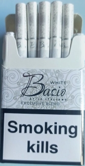 ORIGINAL!!! Сигареты " Bacio white " Картон ("Басио белый ") duty free. Цена за блок (10 пачек) 0