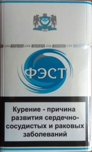  Сигареты "Фест" синий (Белорусский акциз) Цена за блок (10 пачек)