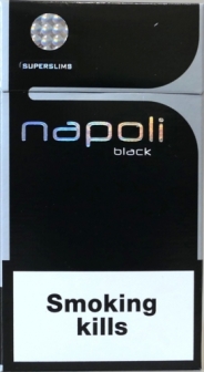 " Napoli black " Super Slims (Наполи черный супер слимс)