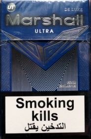  "Marshall 80’s" Ultra Deluxe.Blue (Маршал синий). Цена за блок (10 пачек)