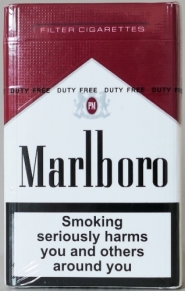 Цигарки "Marlboro Red" ("Мальборо Червоний") целофан (Duty Free) Ціна за блок (10 пачок)