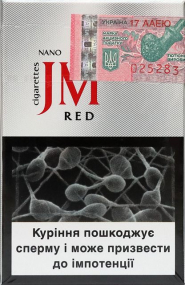 JM red nano slims (Джей Эм красный нано слимс) (акциз МРЦ 66.00 грн) 0