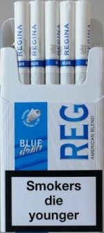 NEW "Regina" blue Demi (Регина синяя Деми) Цена за блок (10 пачек) 0
