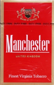 Сигареты "Manchester" RED (Манчестер красный). (duty free)