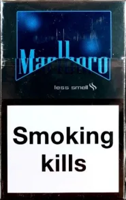 ORIGINAL! Цигарки "Marlboro black less smell" ("Мальборо чорний Кінг сайз") (Duty Free) Ціна за блок (10 пачок)
