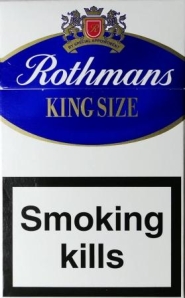 "Rothmans King Size" Blue – Целлофан (Ротманс Кинг Сайз синий). (Duty Free) 