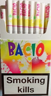 Сигареты " Bacio white SLIMS " ("Басио белый слимс ") duty free. Цена за блок (10 пачек) 0