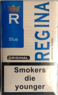  Сигареты "Regina" Blue (Регина синяя) Цена за блок (10 пачек)