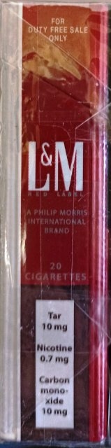 Цигарки "L&M" Red (ЛМ червоний). (Duty free.) Ціна за блок (10 пачок) 0