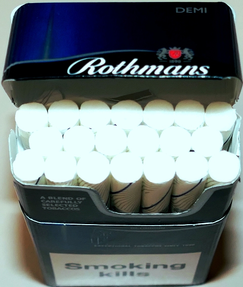 Без Турбо! "Rothmans demi blue" (Ротманс демі синій). 0