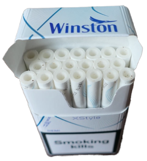"Winston XStyle demi turbo". (Вінстон Х-стиль демі турбо). Duty free 0