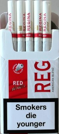 NEW "Regina" Red Demi (Регіна червона Демі) Ціна за блок (10 пачок) 0