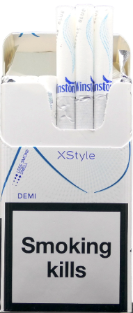 "Winston XStyle demi". (Вінстон Х-стиль демі). Duty free 0