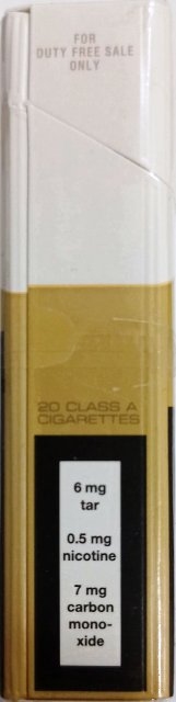 Сигарети "Marlboro Gold" ("Мальборо Голд") duty free.картонний блок. Ціна за блок (10 пачок) 0