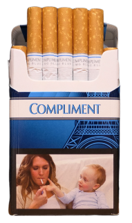 New Compliment Blue KS (duty free) (Комплімент синій). 0