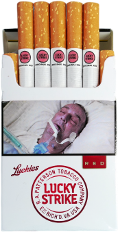 lucky strike red picture (лаки страйк красный с картинкой) (duty free) 0