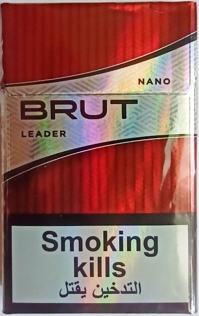 Цигарки "BRUT leader nano RED" (Брут нано лідер червоний) Ціна за блок (10 пачок) 0