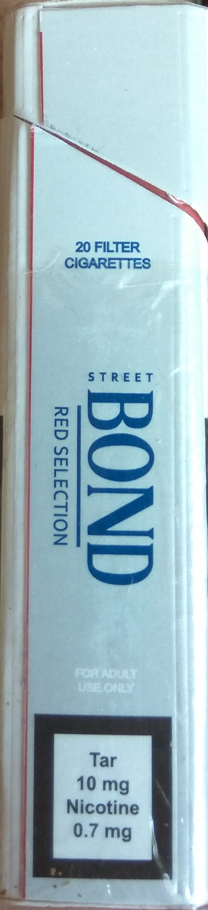 Цигарки "Bond" Red Selection (Duty Free) (Бонд червоний). Ціна за блок (10 пачок) 0