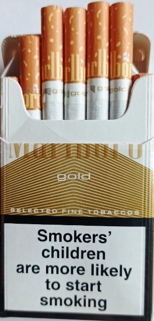 Сигареты "Marlboro Gold" ("Мальборо Голд") duty free.блок целлофан. Цена за блок (10 пачек) 0