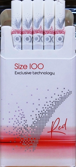 OK Red size 100 (ОК червоний 100 мм). (duty free) 0