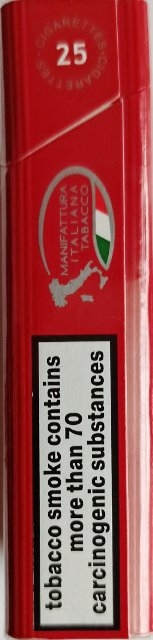 25 шт (товсті). Сигарети" 25 XXL " Red (25 два ікси Ель.) Ціна за блок (8 пачок) 0