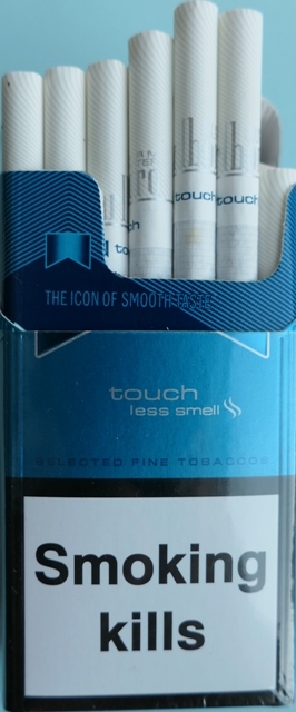  Сигареты "Marlboro touch blue less smell " ("Мальборо синий деми") (Duty Free) Цена за блок (10 пачек) 0