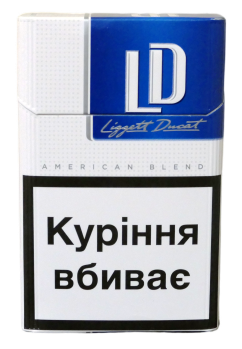"LD Ligget Ducat blue" (ЛД синій). (МРЦ 65,00) (Без марки)