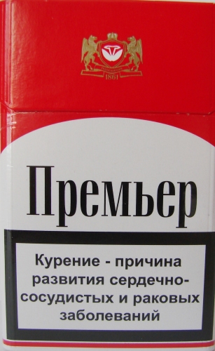 Цигарки "Прем'єр" Ціна за блок (10 пачок)