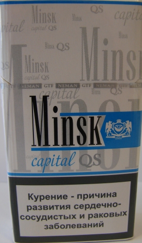 Цигарки "Мінськ" синій Ціна за блок (10 пачок)