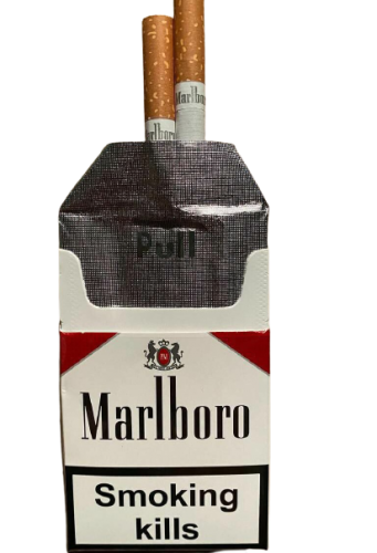  "Мальборо Красный" Картон! квадратная пачка, (Duty Free) Цена за блок (10 пачек)