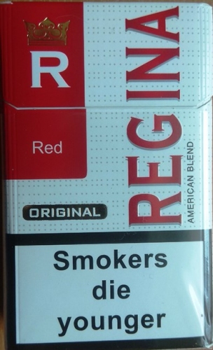 Цигарки "Regina" Red (Регіна червона) Ціна за блок (10 пачок)