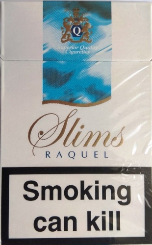 Цигарки "Raquel" Slims (Ракель Слімс синій). Ціна за блок (10 пачок)
