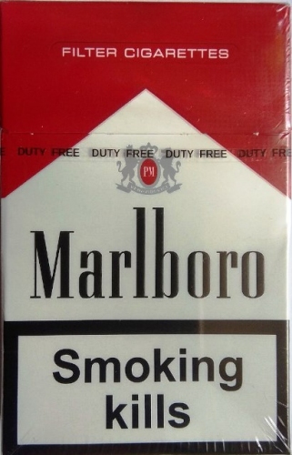 Сигарети "Marlboro Red" ("Мальборо Червоний"), (Duty Free) Ціна за блок (10 пачок)