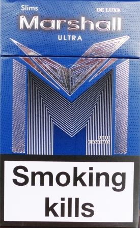"Marshall" Blue Slims. (Маршал Слімовий Синій). duty free