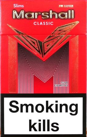 "Marshall" Red Slims. (Маршал Слімовий Червоний). duty free