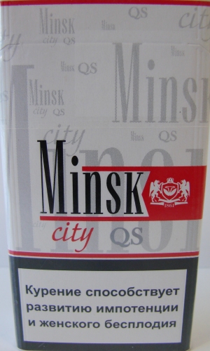 Цигарки "Мінськ" червоний Ціна за блок (10 пачок)