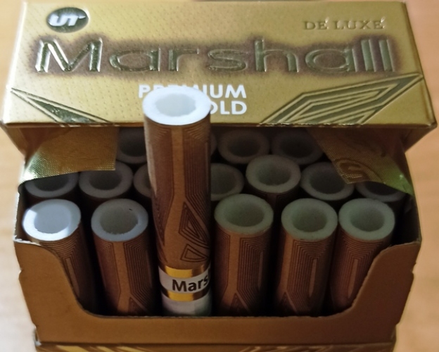 Цигарки "Marshall" Premium Gold (duty free). Ціна за блок (10 пачок)