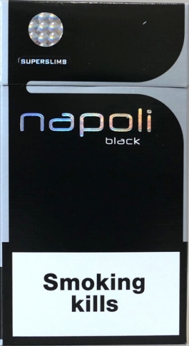 " Napoli black " Super Slims (Наполі чорний супер слімс)