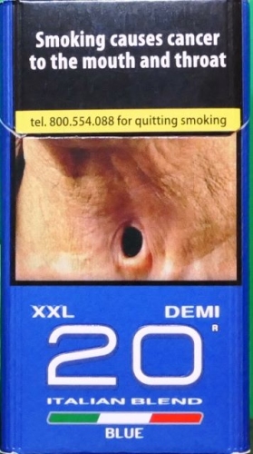 "XXL"Demi blue (два ікса ялина сині.) duty free&"