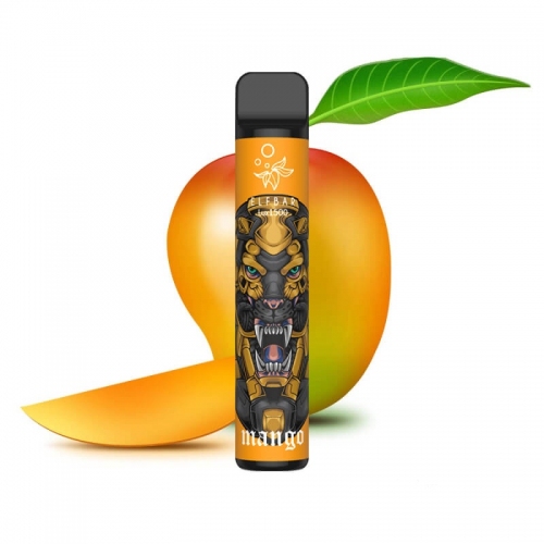 Одноразова pod система Elf Bar Lux 1500 Mango 50 мг 850 маг